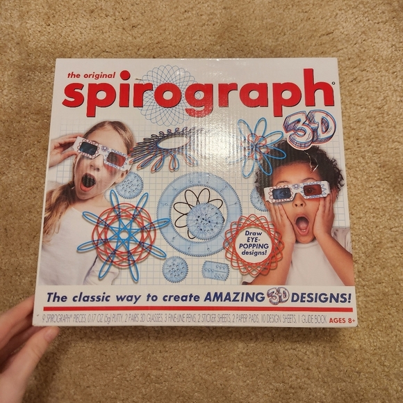 The Original Spirograph 3D from PlayMonster Full New In Box Set - Picture 1 of 2